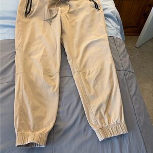 Under Armour Beige/Tan Jogger Sweatpants